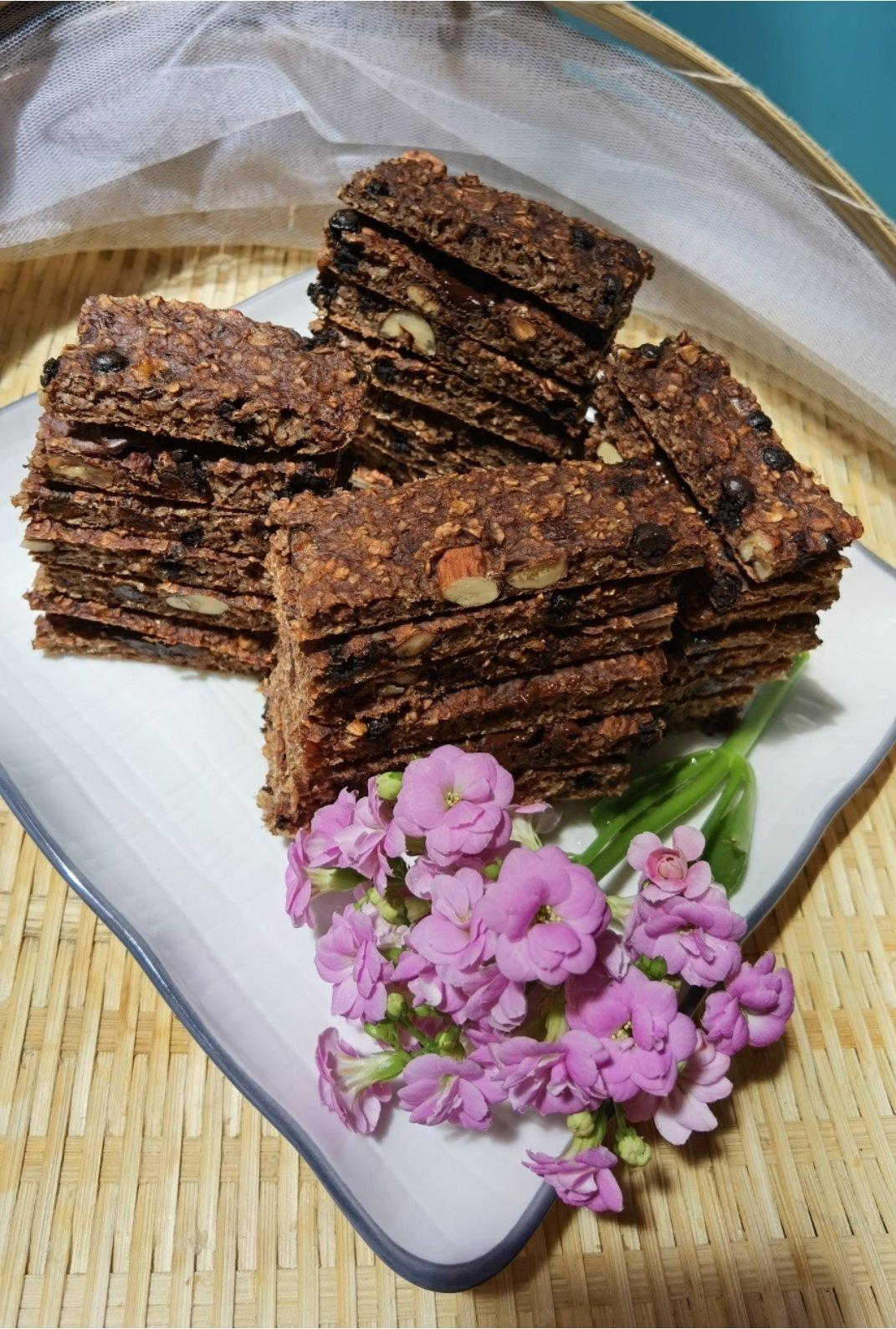 好吃不胖的香蕉燕麦能量棒