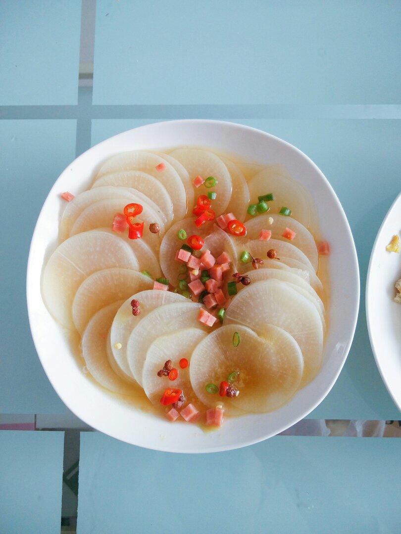 a仔__做的清蒸白萝卜