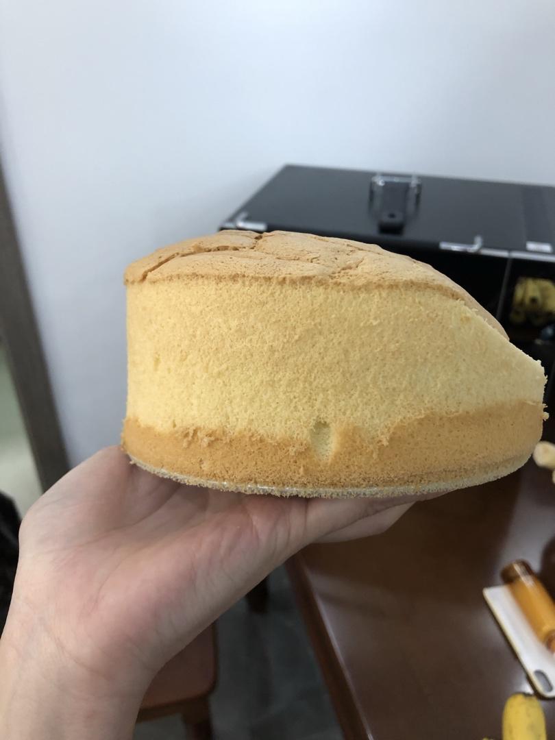 6寸戚风蛋糕（2蛋）
