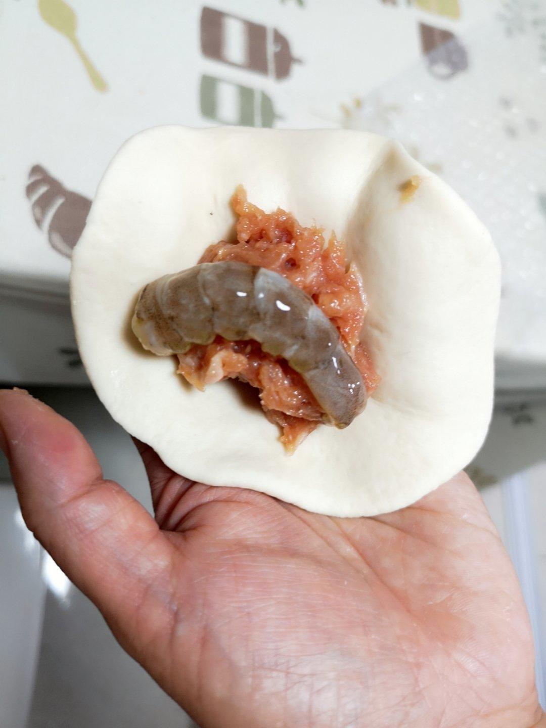 鲜虾肉包