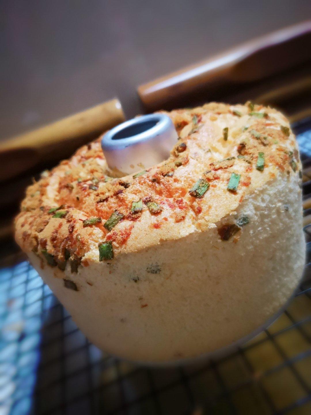香葱肉松戚风蛋糕