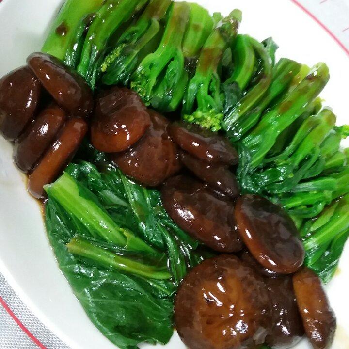 c9tst做的香菇菜心