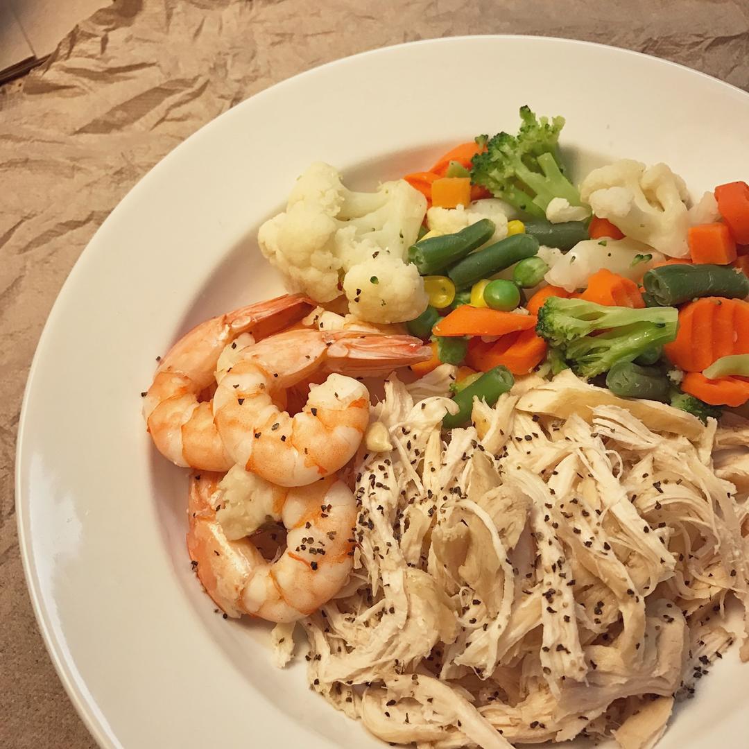 完美口感的水煮鸡胸肉 Poached Chicken Breast