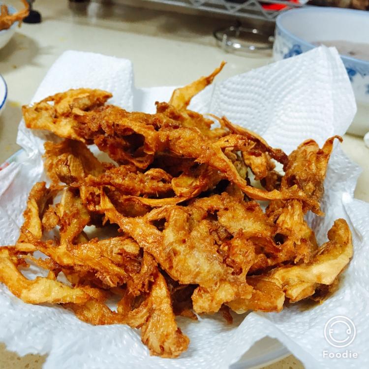 干炸蘑菇（家乡版）