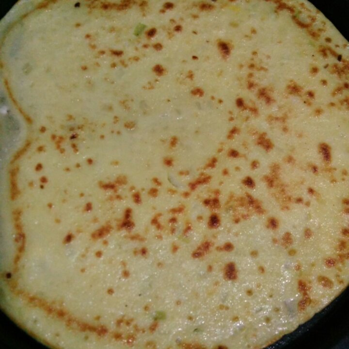 葱花鸡蛋薄饼