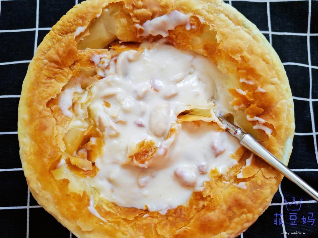 酥皮奶油蘑菇汤