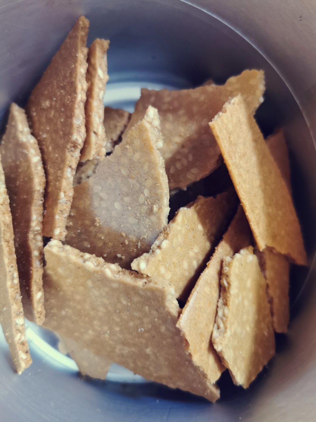 芝麻薄脆饼干，一步操作，超级简单