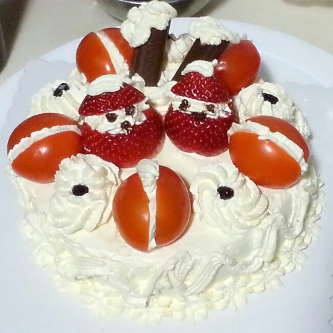 水果奶油生日蛋糕
