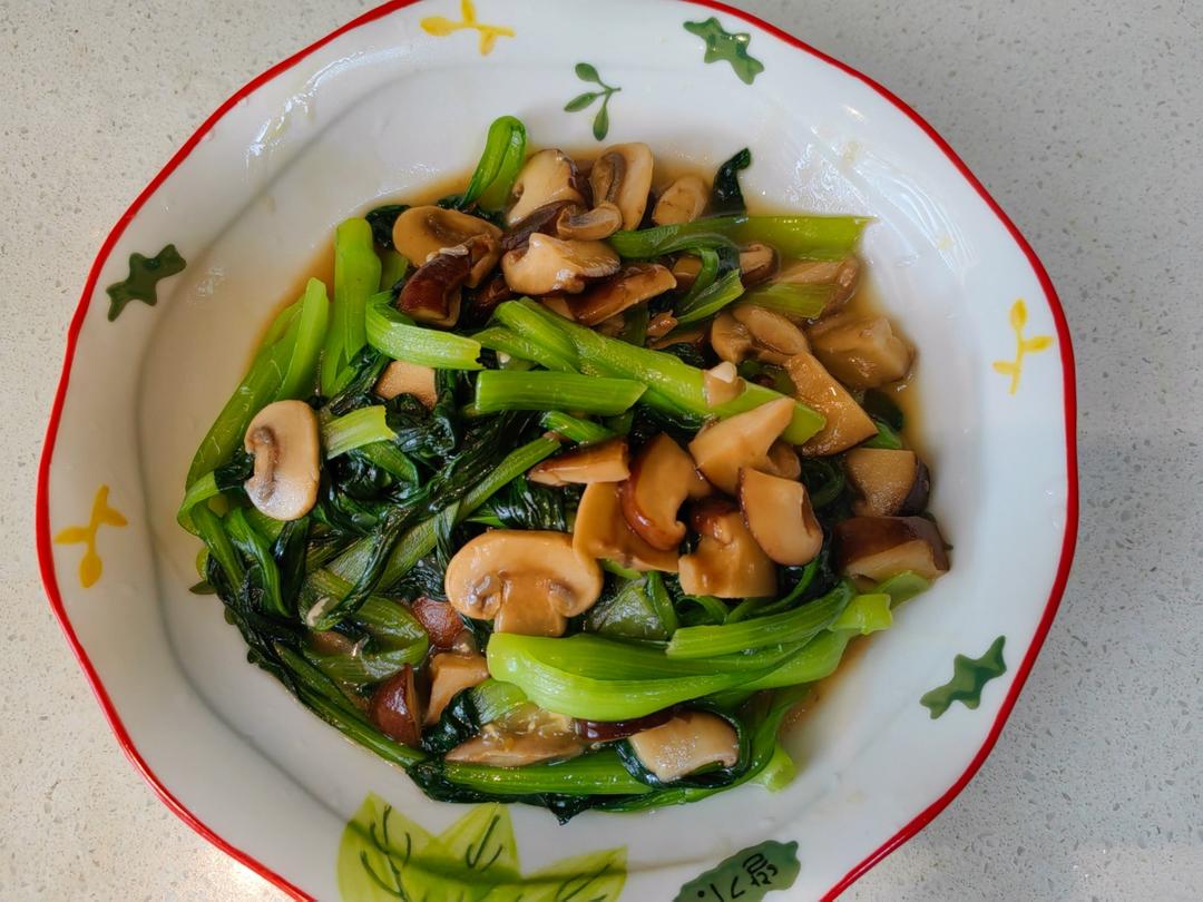 香菇油菜（简单快手）