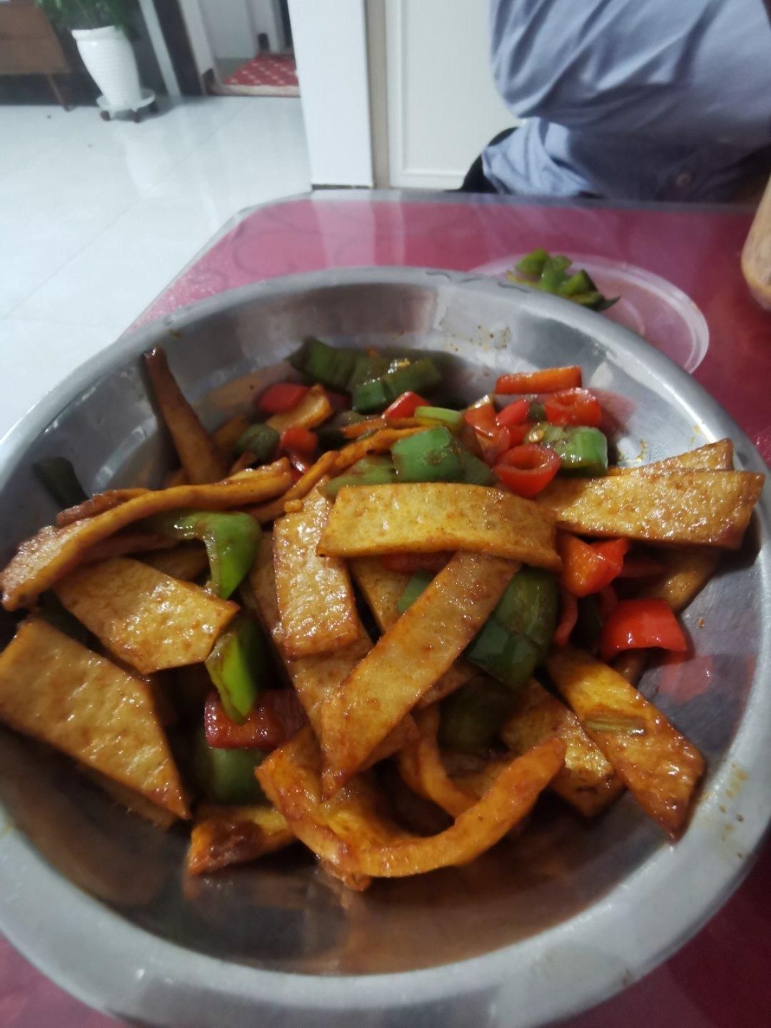 韩式炒鱼饼