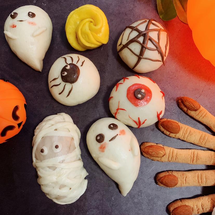 卡通馒头（万圣节系列）--原创