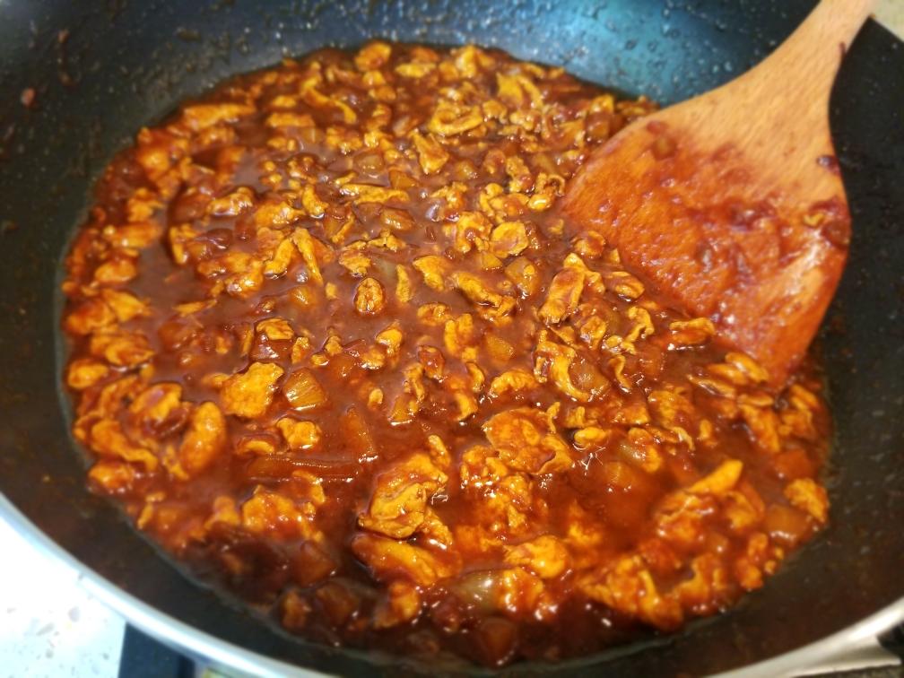 鸡蛋土豆炸酱（个人记录用）的做法