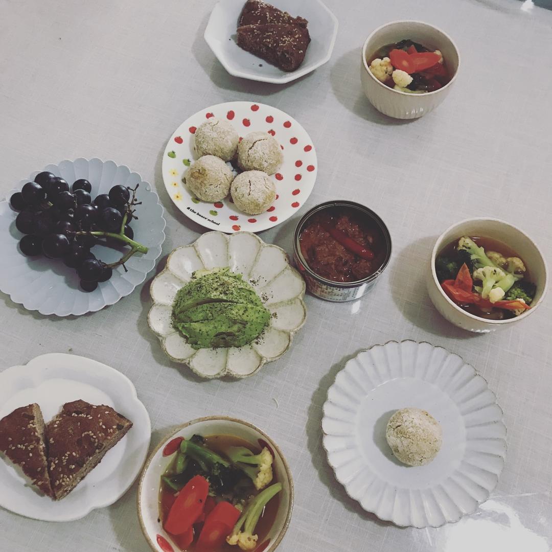 椰丝红薯燕麦球