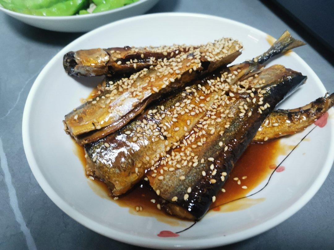 照烧秋刀鱼