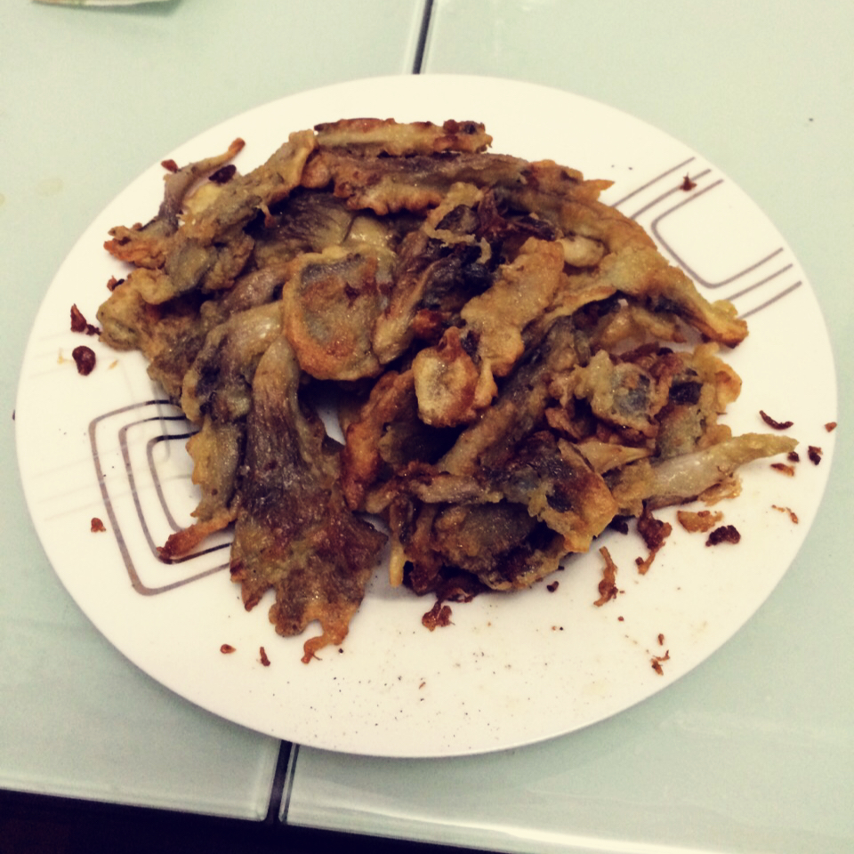 炸蘑菇