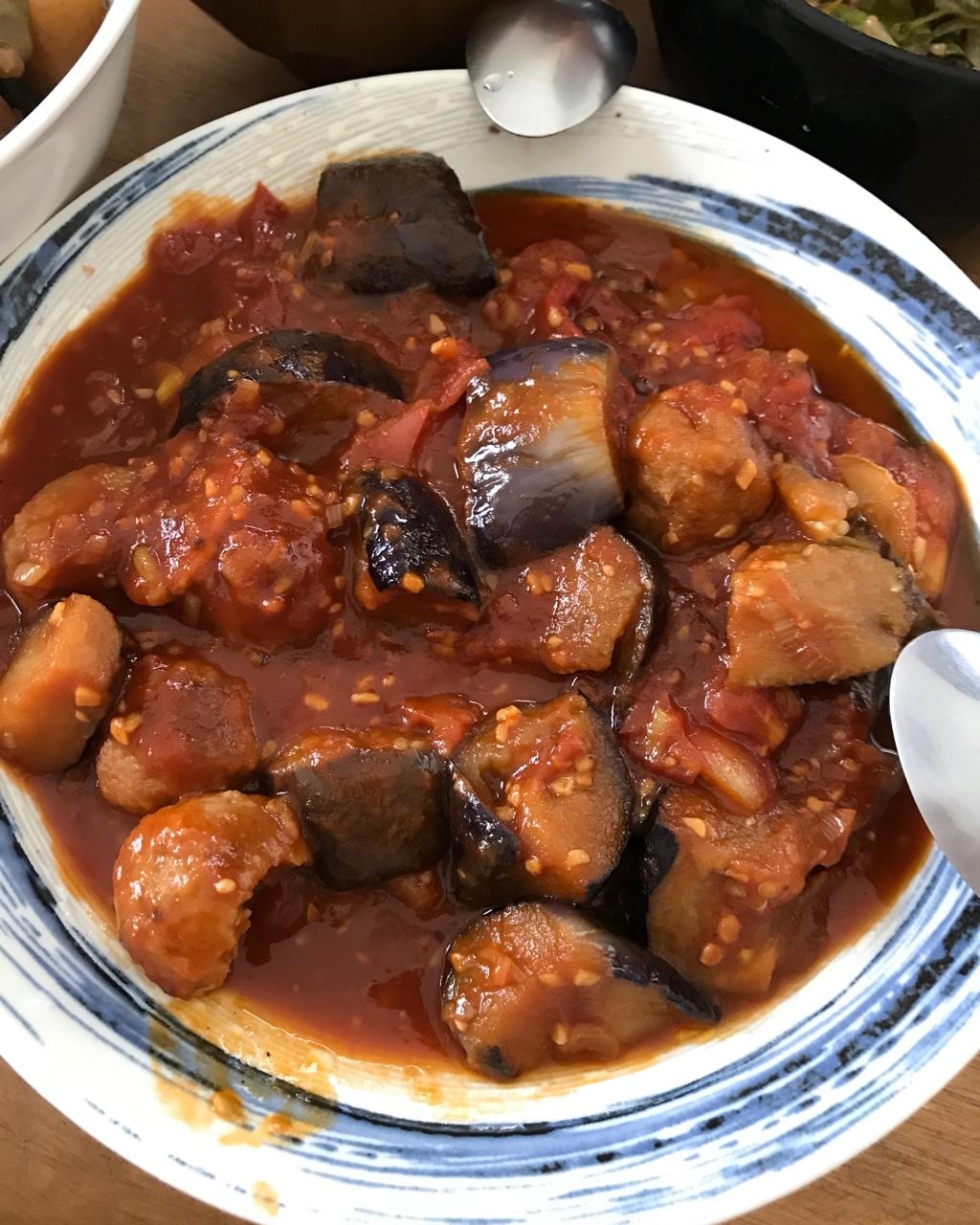 堂妈小厨——番茄烧茄子🍆