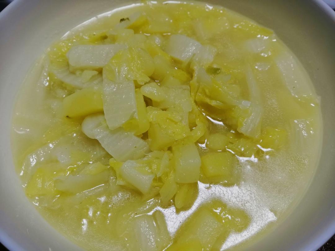 东北菜馆不再做的白菜炖土豆，易上手好吃版