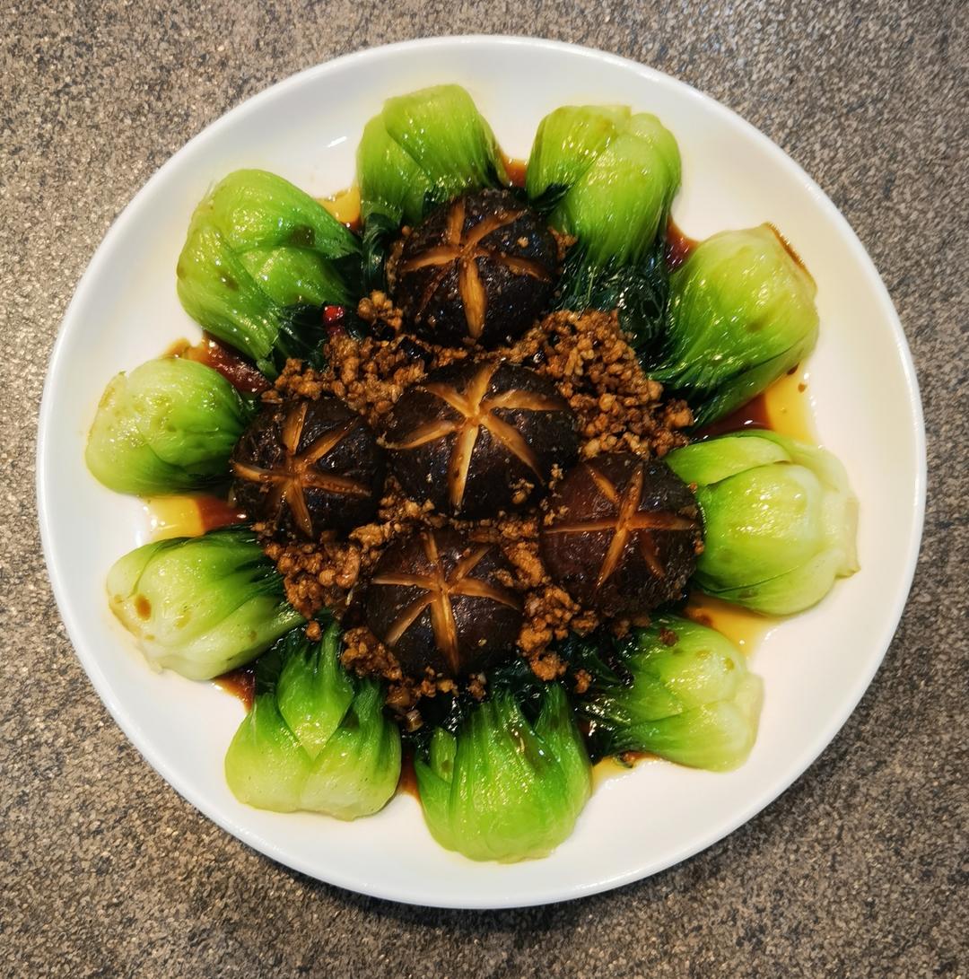 蚝油香菇小油菜