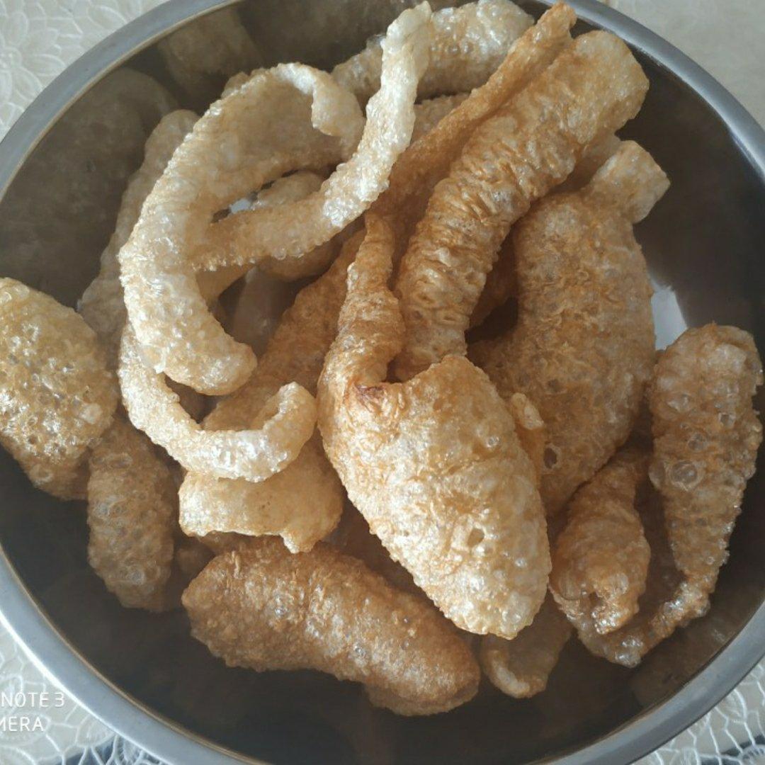 潮汕扑肉(炸猪皮，炸皮，肉皮)