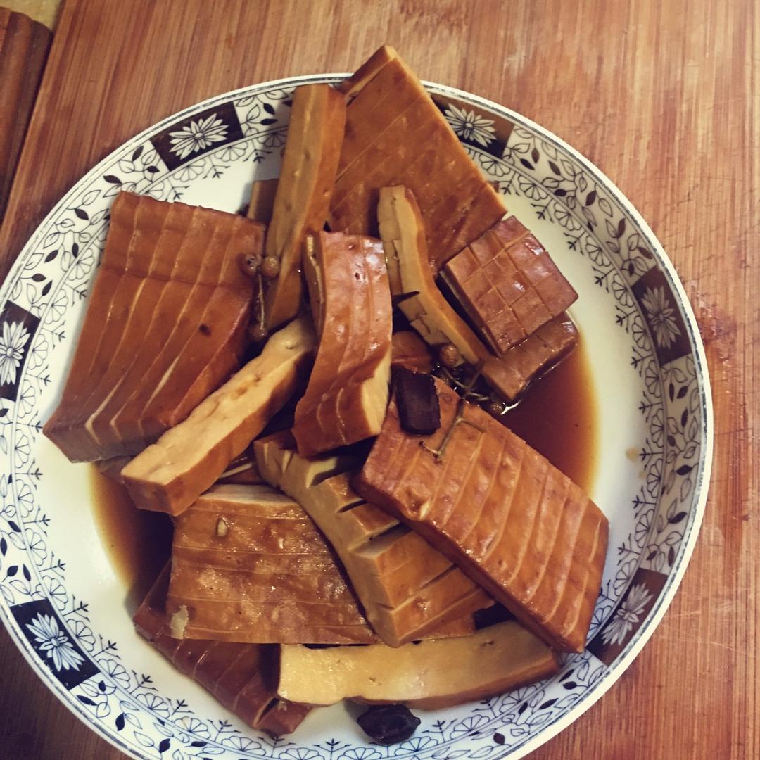 豆腐干的朴素吃法