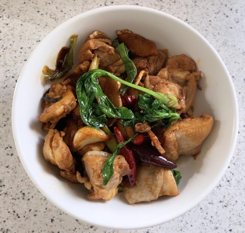 台式三杯鸡