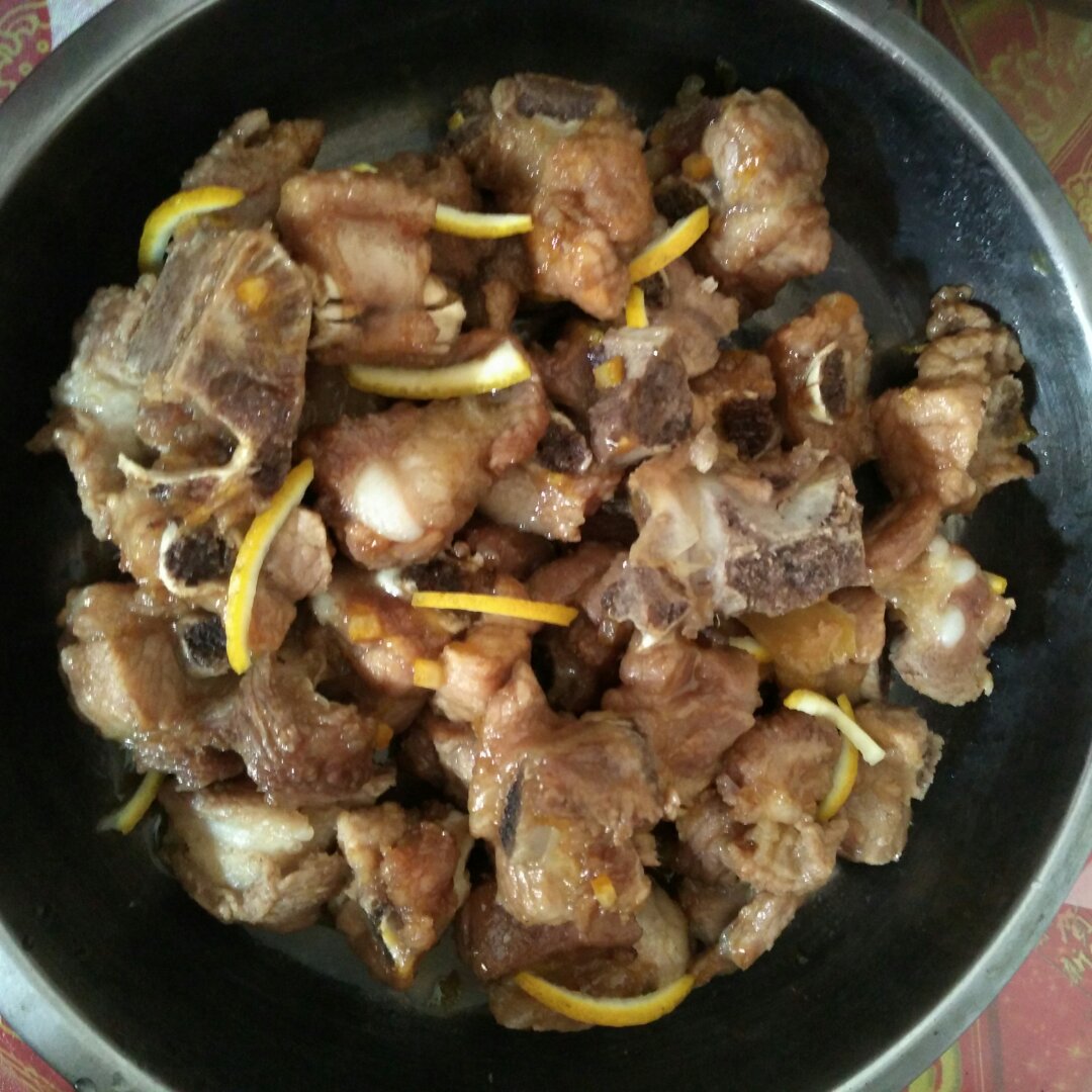 香橙排骨