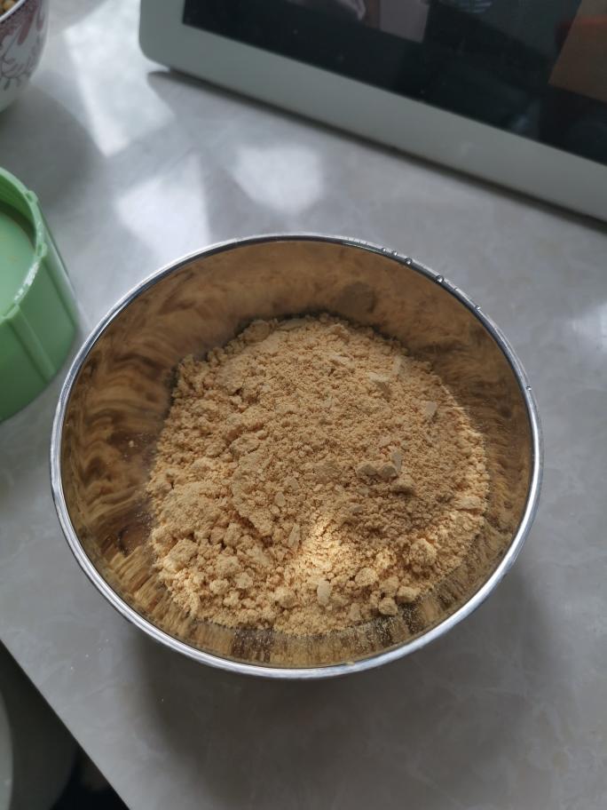 空气炸锅做驴打滚的黄豆粉的做法