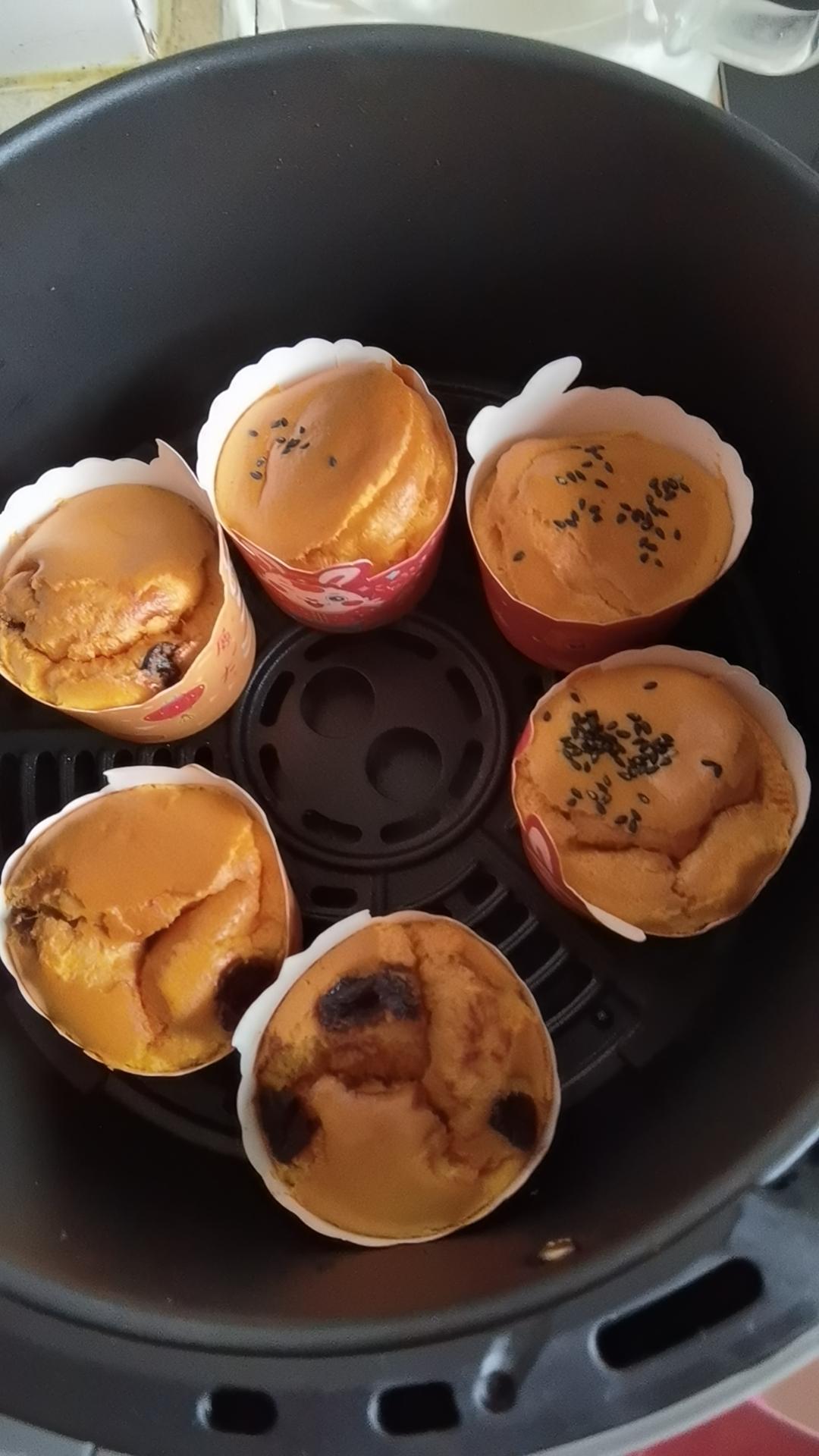 空气炸锅做纸杯蛋糕