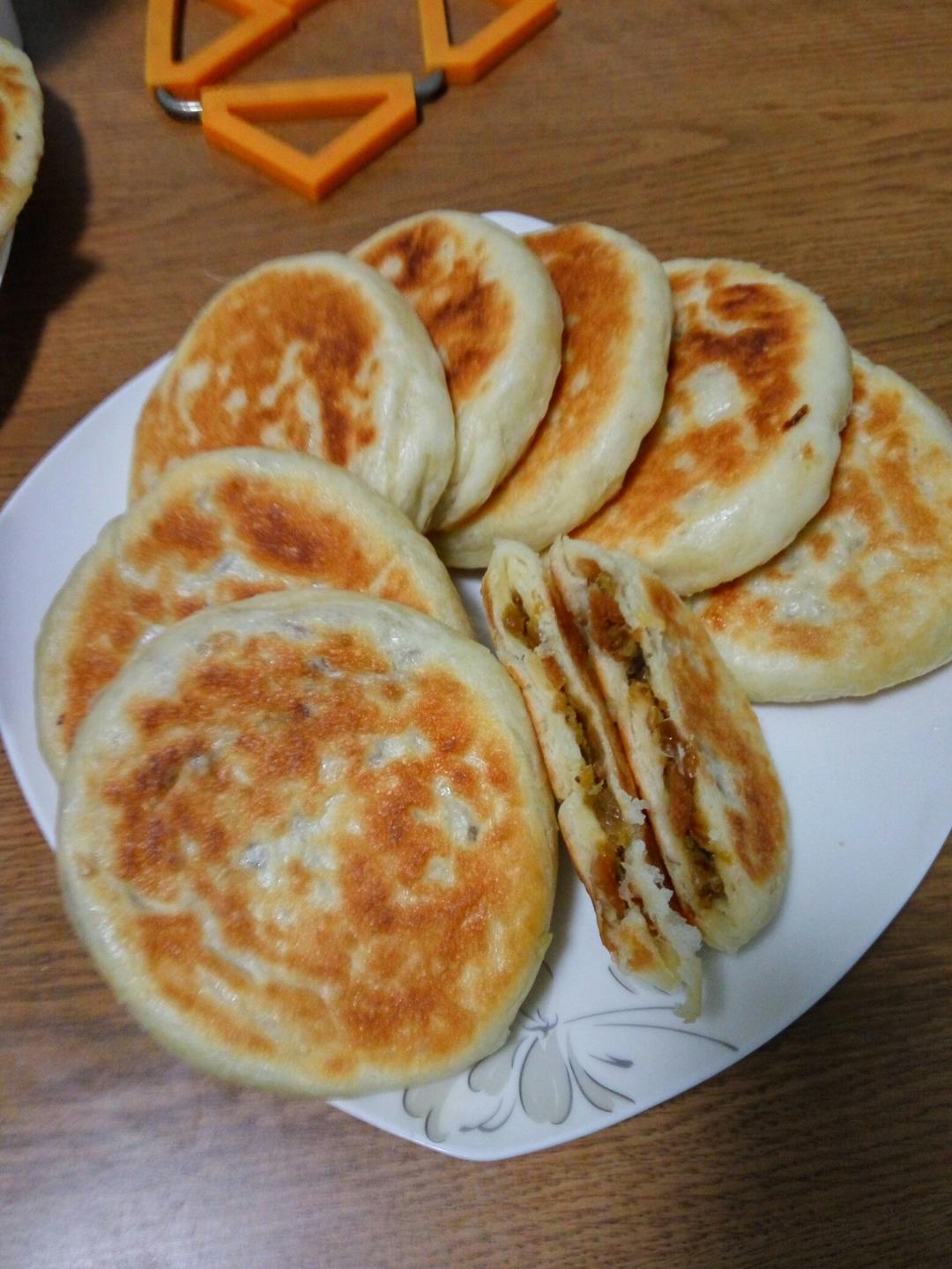 发面油酥小糖饼