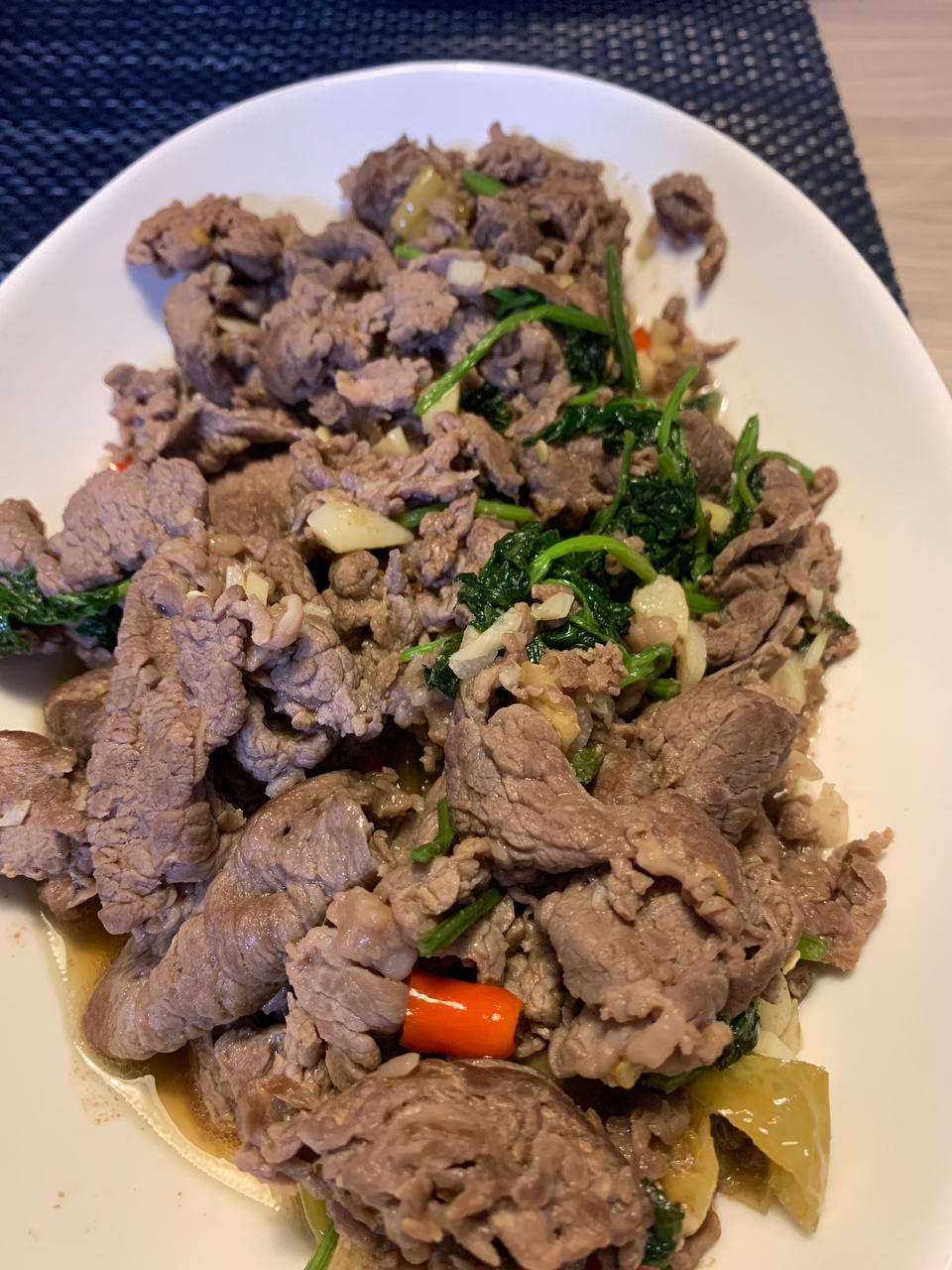 小炒黄牛肉，肉嫩味香！太好吃了简直是米饭杀手！