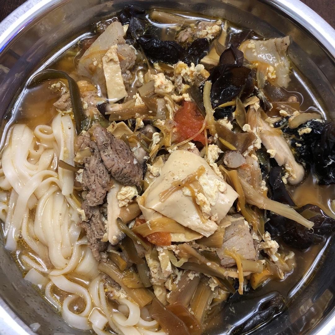 天津三鲜打卤面