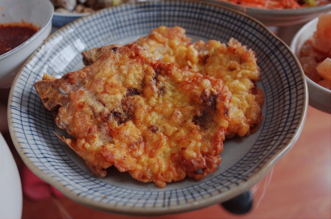 迟落wyj做的蛋汁椒盐大排