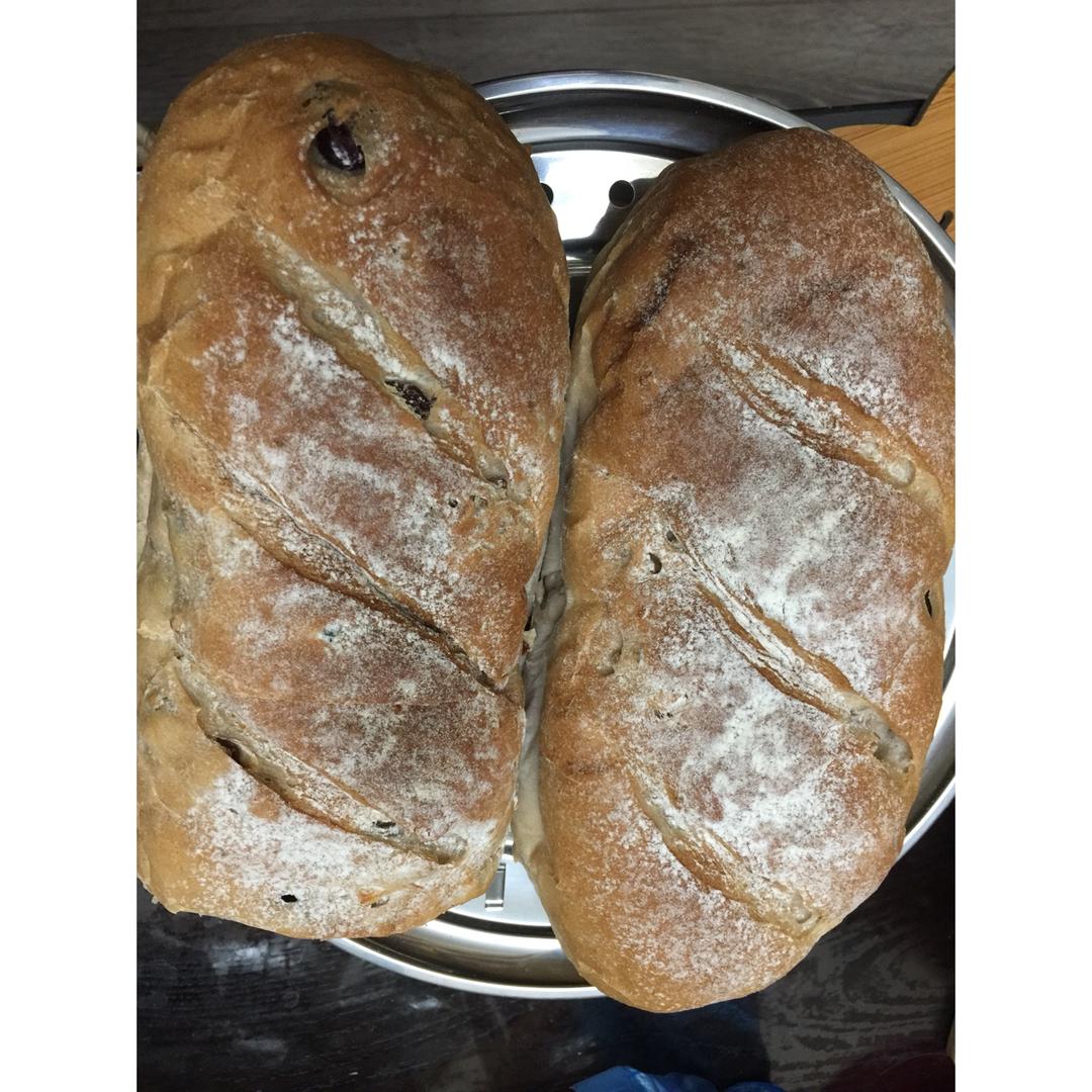 全麦核桃包～软欧包