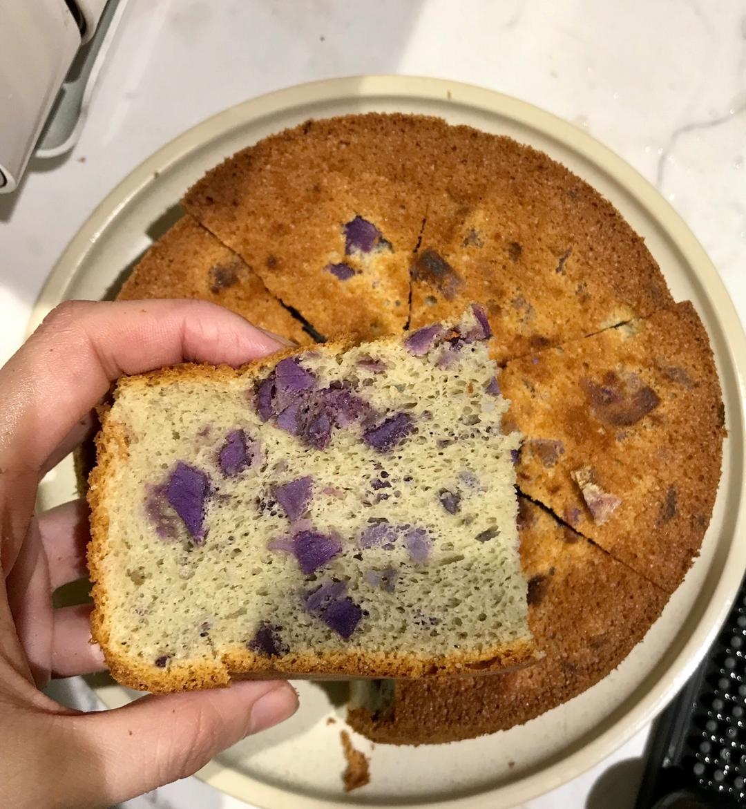 紫薯戚风蛋糕