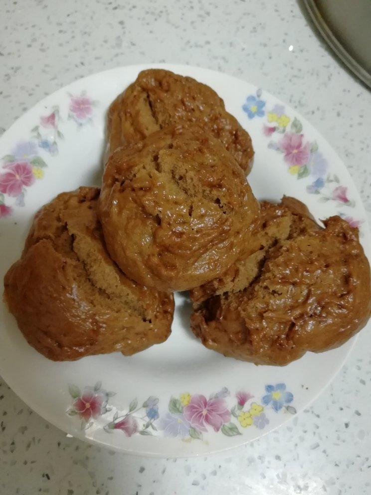 红糖燕麦开花馒头