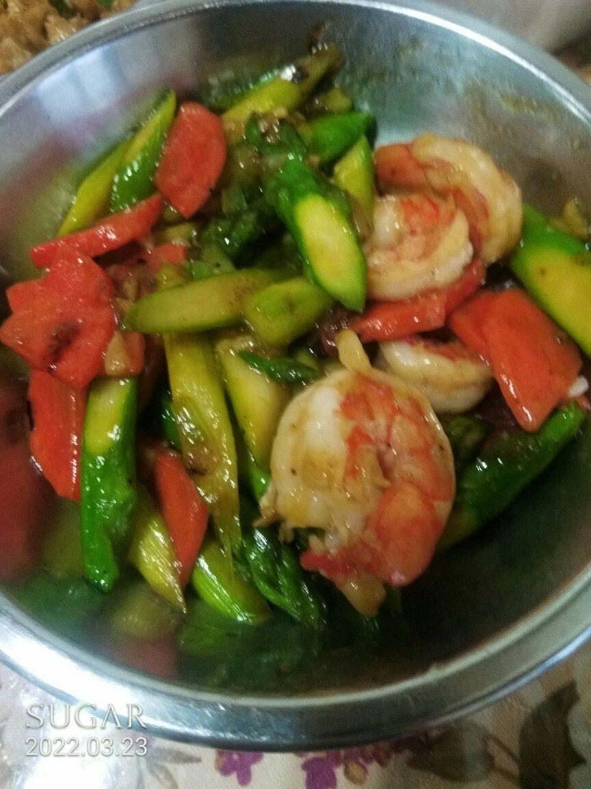 虾仁芦笋（清甜如初夏）