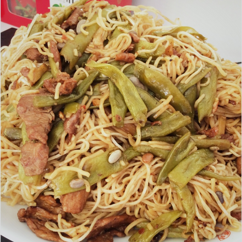 豆角焖面