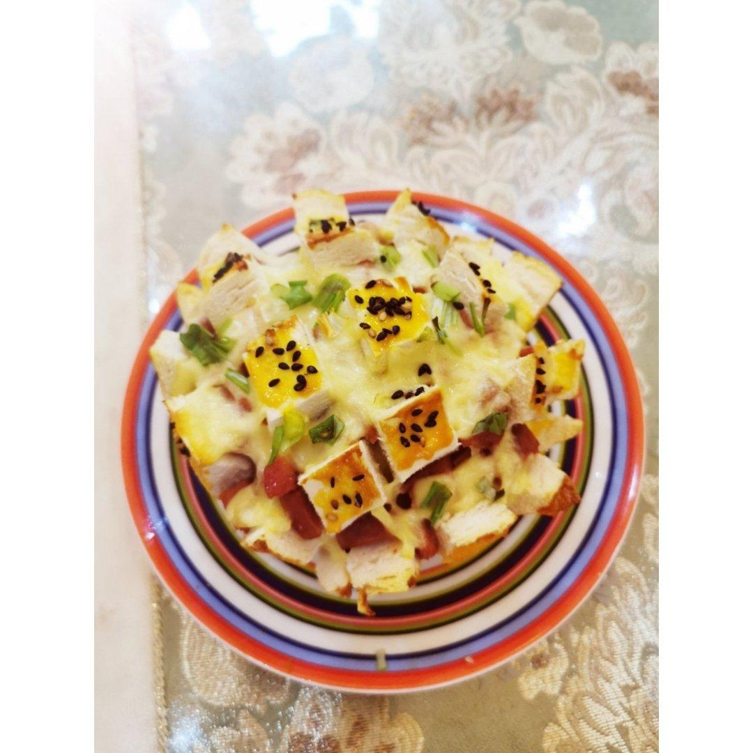 馒头新吃法——披萨馒头