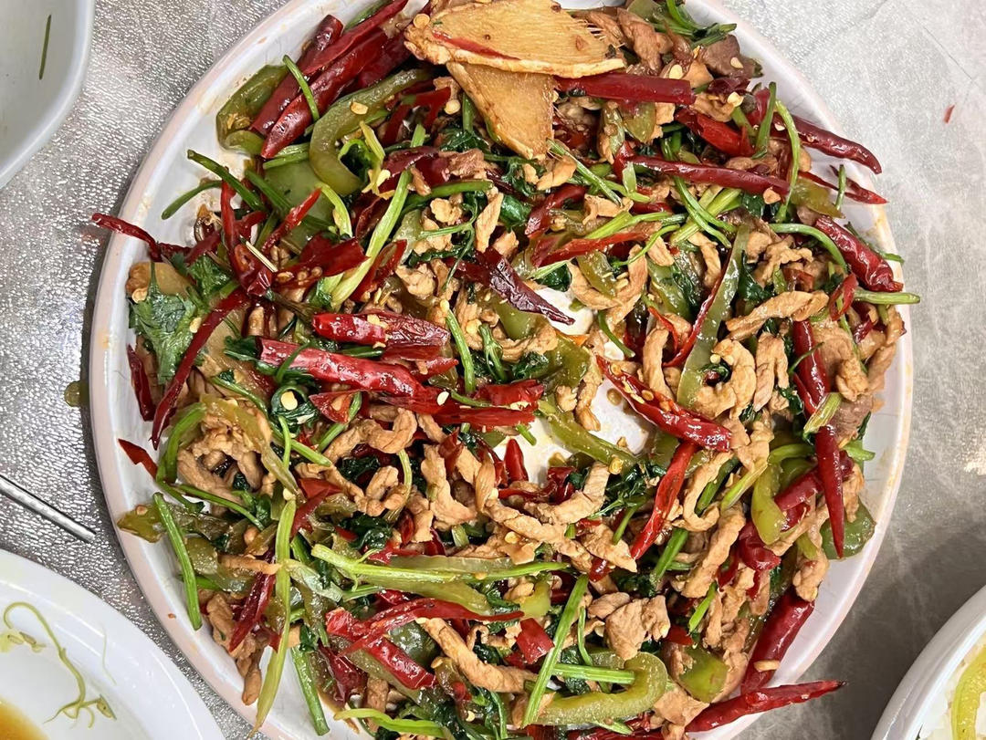 香辣肉丝