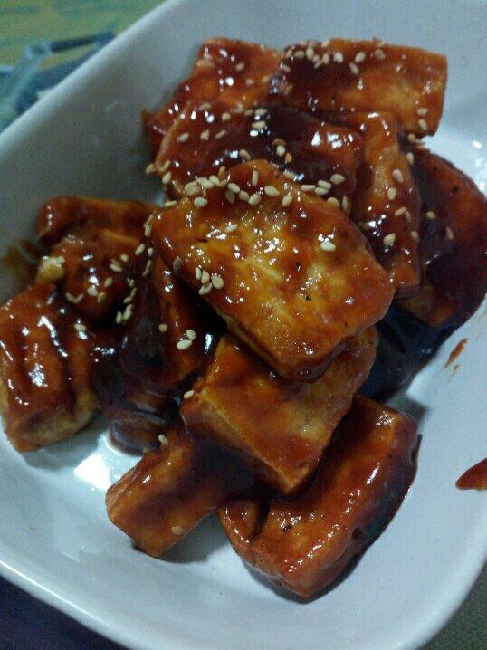 糖醋脆皮豆腐