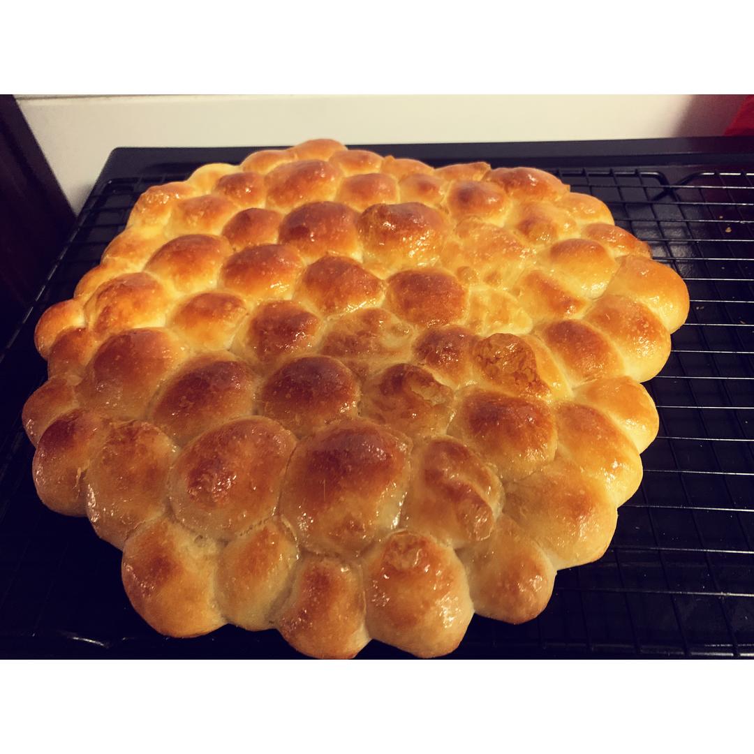 免揉的面包~bubble bread~泡泡面包