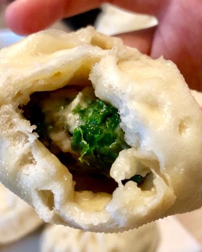 堂妈教你山菜鲜肉大包子