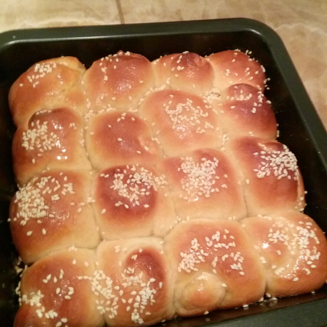 脆底蜂蜜小面包