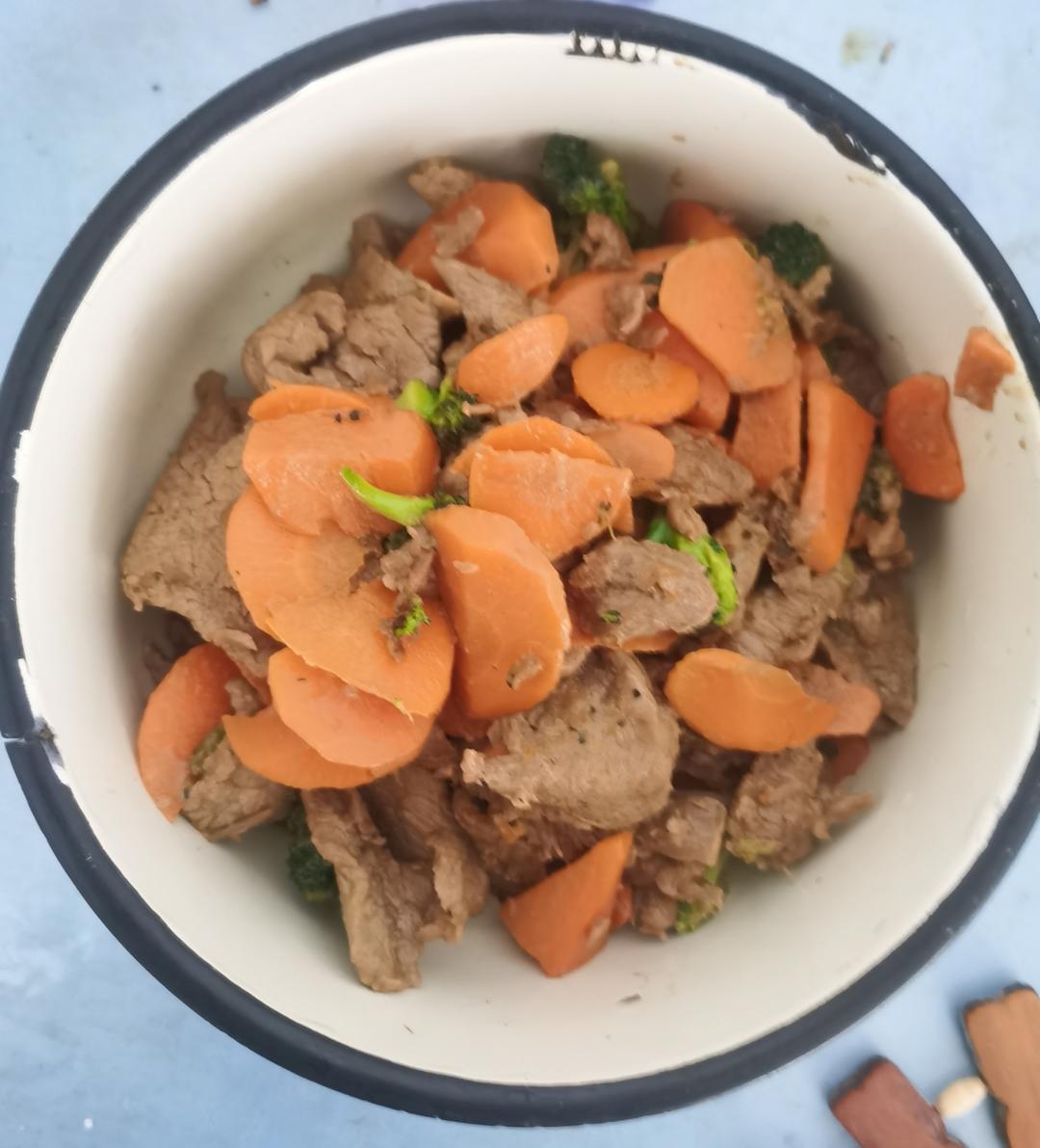 西兰花炒牛肉