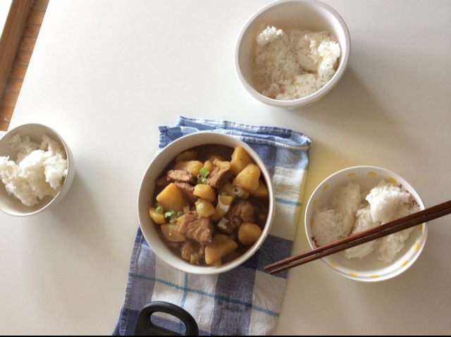 土豆烧肉