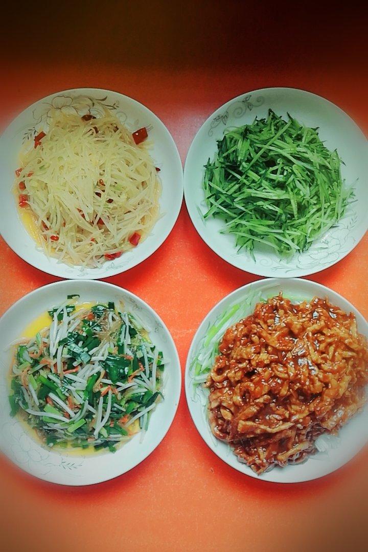 手机用户7717_gvko做的炒合菜(春饼配菜一)