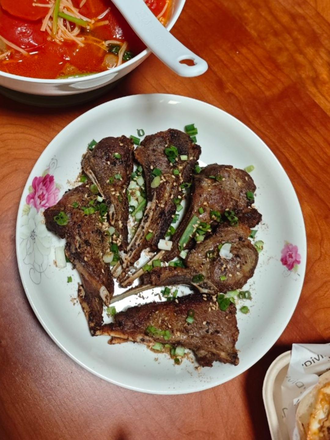 香嫩法式小羊排（油煎烤箱空气炸锅）