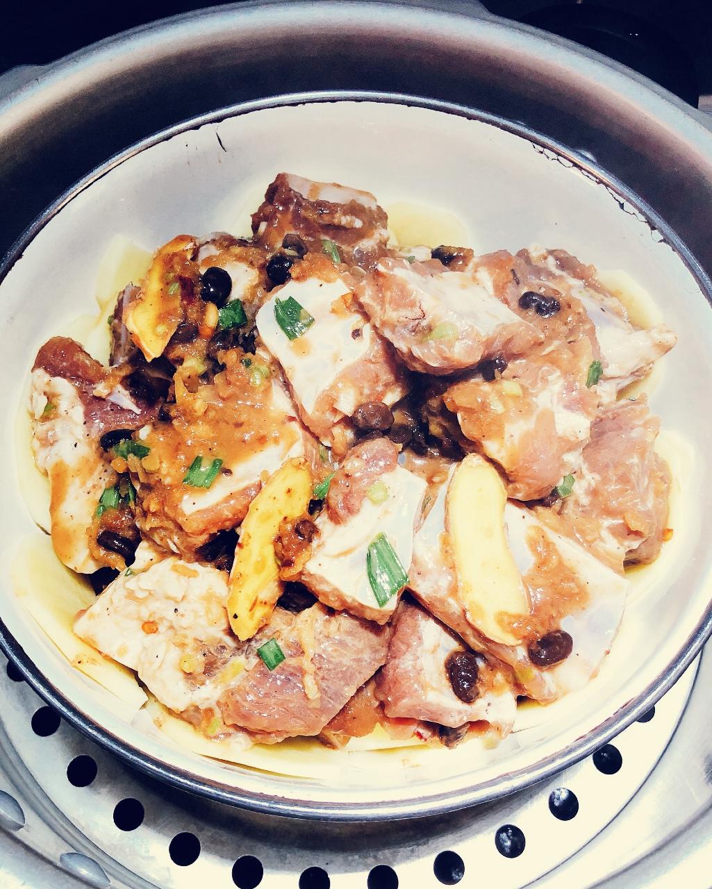 豉椒蒸土豆排骨
