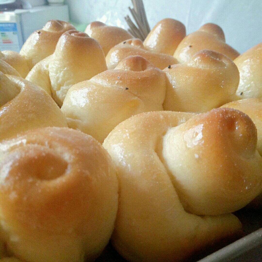 蜂蜜脆底小面包