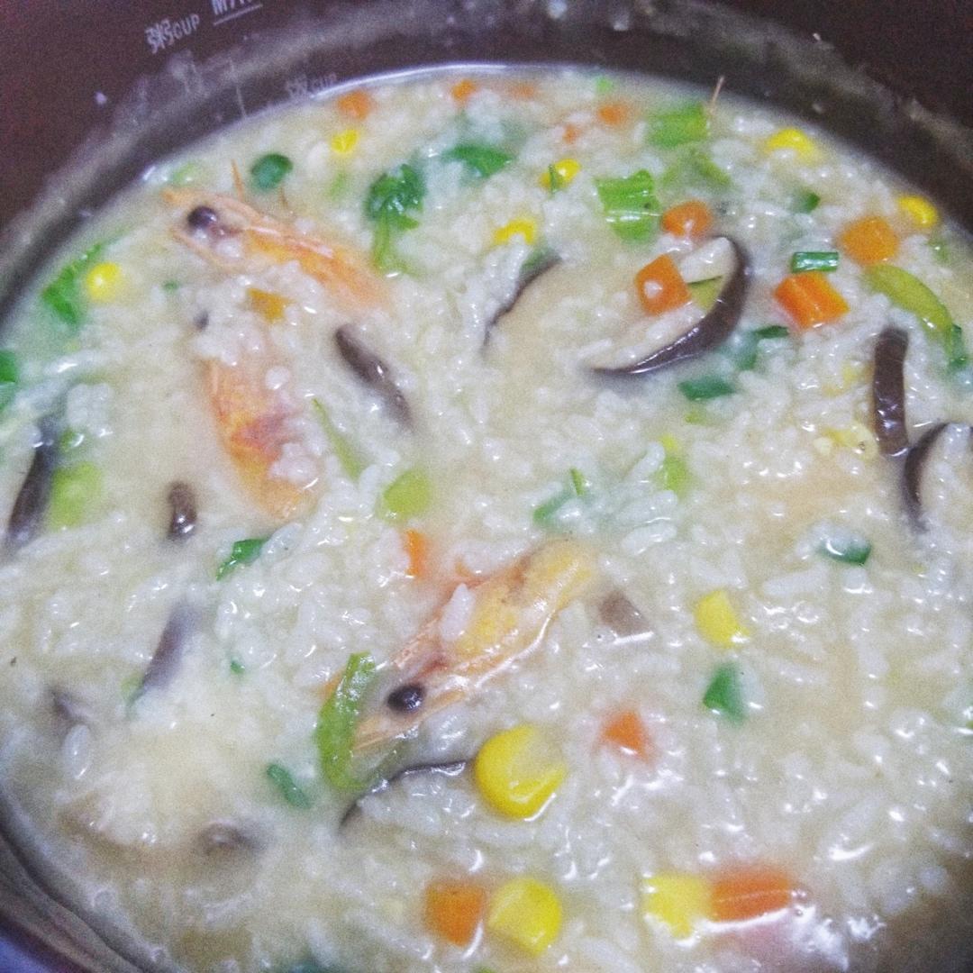 软糯海鲜粥